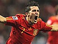 Villa scores as Spain beat Portugal