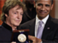 Sir Paul Honoured At The White House