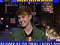 Access Hollywood Live: Justin Bieber Does The Top 10 List On The Late Show With David Letterman