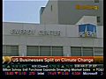 US Businesses Split On Climate Change