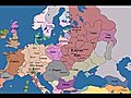 A thousand years of European history in 5 minutes