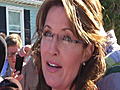 Palin: &quot;Happy&quot; Romney opens presidential bid