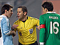 Regular arbitraje en el Argentina vs Bolivia