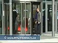 Justin Bieber Revolving Door Faceplant