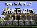 Minecraft: Update BETA 1.7 (Pistons,  Shears & Item Tweaks!)