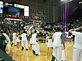 Marshall fans react to UCF coach Donnie Jones returning to the Cam Henderson Center.