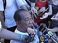 司徒華在維園遭部分市民謾罵