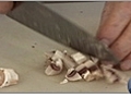 How To Chop Mushrooms