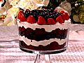 Red,  White and Blue Trifle