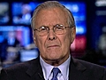 Donald Rumsfeld on &#039;Hannity&#039; Part 1