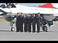 USAF Thunderbirds At Skyfest Fairchild AFB Open House