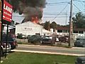 Raw video: Delco tank explosion