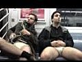 Uncensored No Underwear Subway Ride