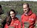 Will and Kate show off their camping skills