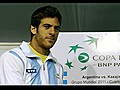 Copa Davis,  Argentina está lista