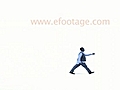 MAN WALKS ACROSS SCREEN - HD