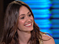 Emmy Rossum’s &#039;Hot Lap&#039; (3/21/2011)