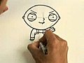 How to draw Stewie from Family Guy