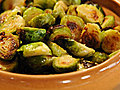 Roasted Brussels Sprouts with Orange-Butter Sauce