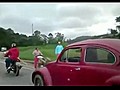 Towing A Volkswagen Beetle