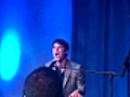 Darren Criss Sings Teenage Dream At Perez’s Blue Ball