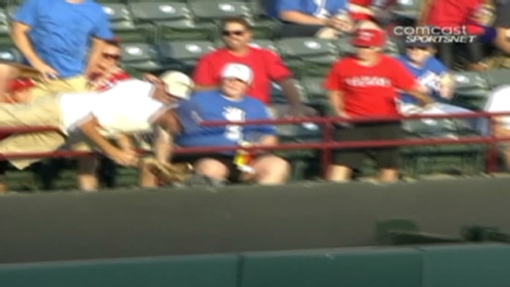 Fan dies trying to catch baseball