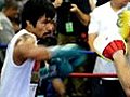 Pacquiao primes for title fight against Mosley