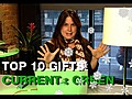 Top 10 Green Gifts (Naughty & Nice)               // video added December 11,  2009            // 0 comments             //                             // Embed video: