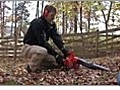 Starting a Gas Leaf Blower