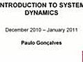 Introduction to System Dynamics I