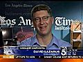 KTLA - Laz Reports on Harry & David,  AmEx, and Jetta Recall