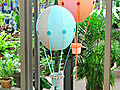 Papier-Mache Hot Air Balloons