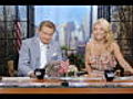 Regis Philbin Creeps Out Kelly Ripa