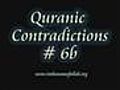 Quranic Contradictions Part 6b