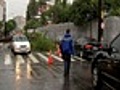 Chuva complica trânsito em Fortaleza