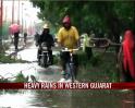 Heavy rains in western Gujarat