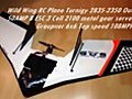 Super Fast Wild Wing Combat Zagi RC Plane Electric 100mph Wild Wing Airplane