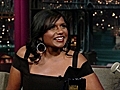 David Letterman - Mindy Kaling’s Sexy Awesome Tweets