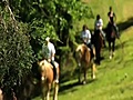 Horseback riding at Sugar Creek Resort