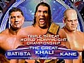 wwe - batista - kane - khali