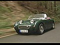 Austin Healey Sprite Motorvision stellt den britischen Roadster mit den legendären Froschaugen vor.