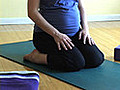 Prenatal Yoga Hero Pose