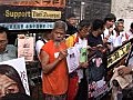 民間組織到中聯辦請願聲援譚作人