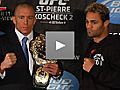 UFC 124 press conference highlights: St-Pierre and Koscheck