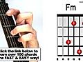 How to Play the Fm7 Guitar Chord