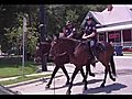 Police Officers Riding Police Horses