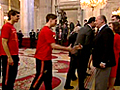 World Cup winners meets Spanish royal family