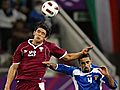 Qatar beat Kuwait 3-0 to reach quarters