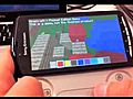 Minecraft - Pocket Edition on Xperia Play