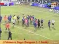 sport Fabiano vs. Diogo bunyója a focimeccsen